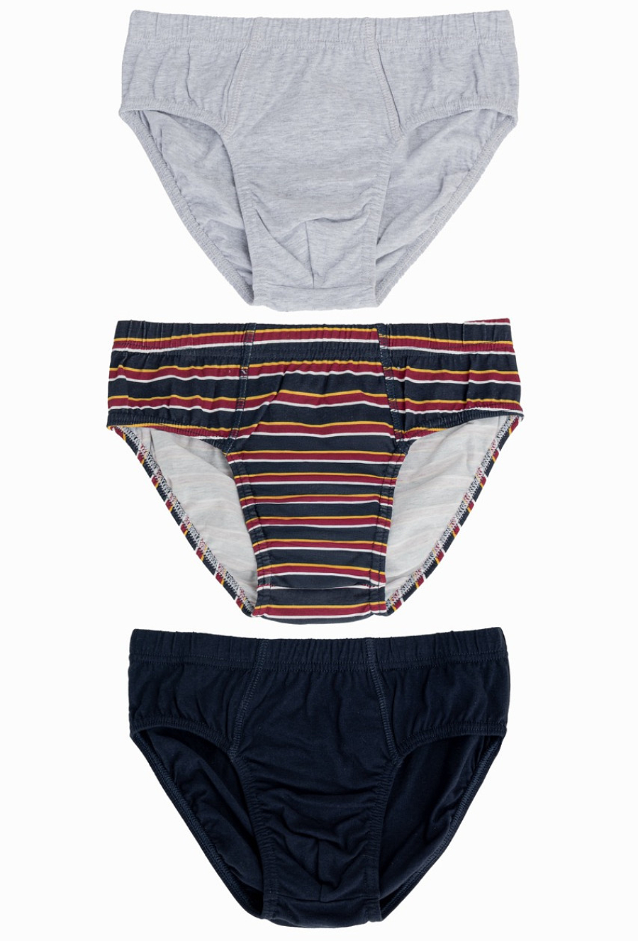 Slipy chłopięce 3-pak – wielokolorowe.