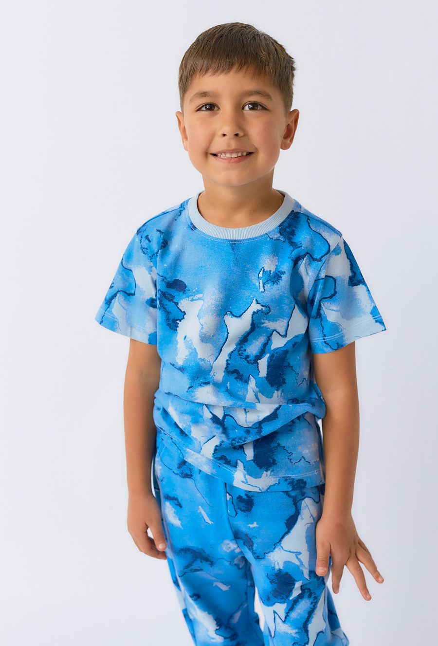 Koszulka chłopięca tie-dye