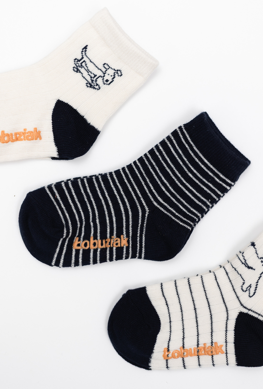 Skarpetki antypoślizgowe chłopięce – 3-pak