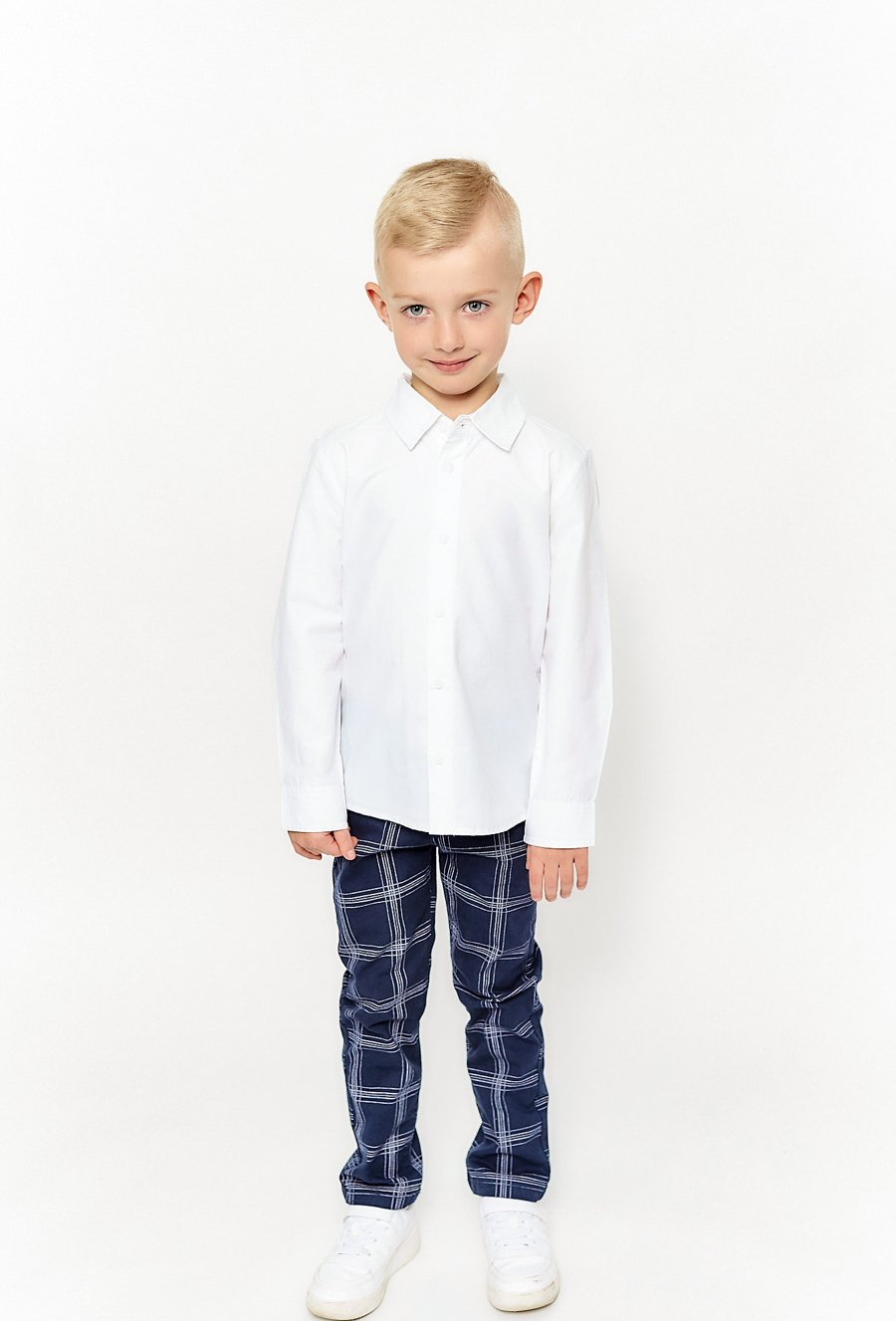 Koszula chłopięca z długim rękawem