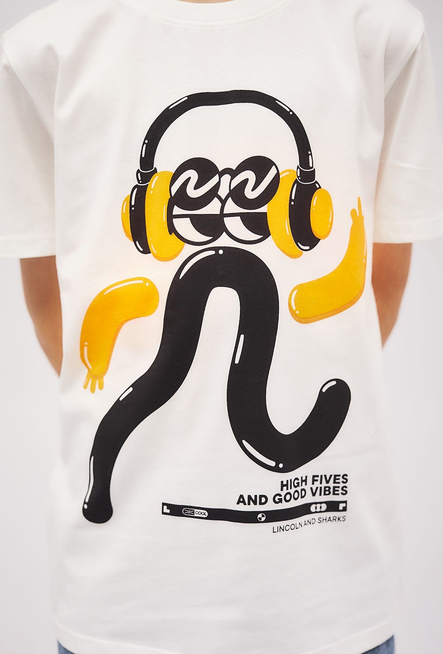 T-shirt dla chłopca z miękkim nadrukiem