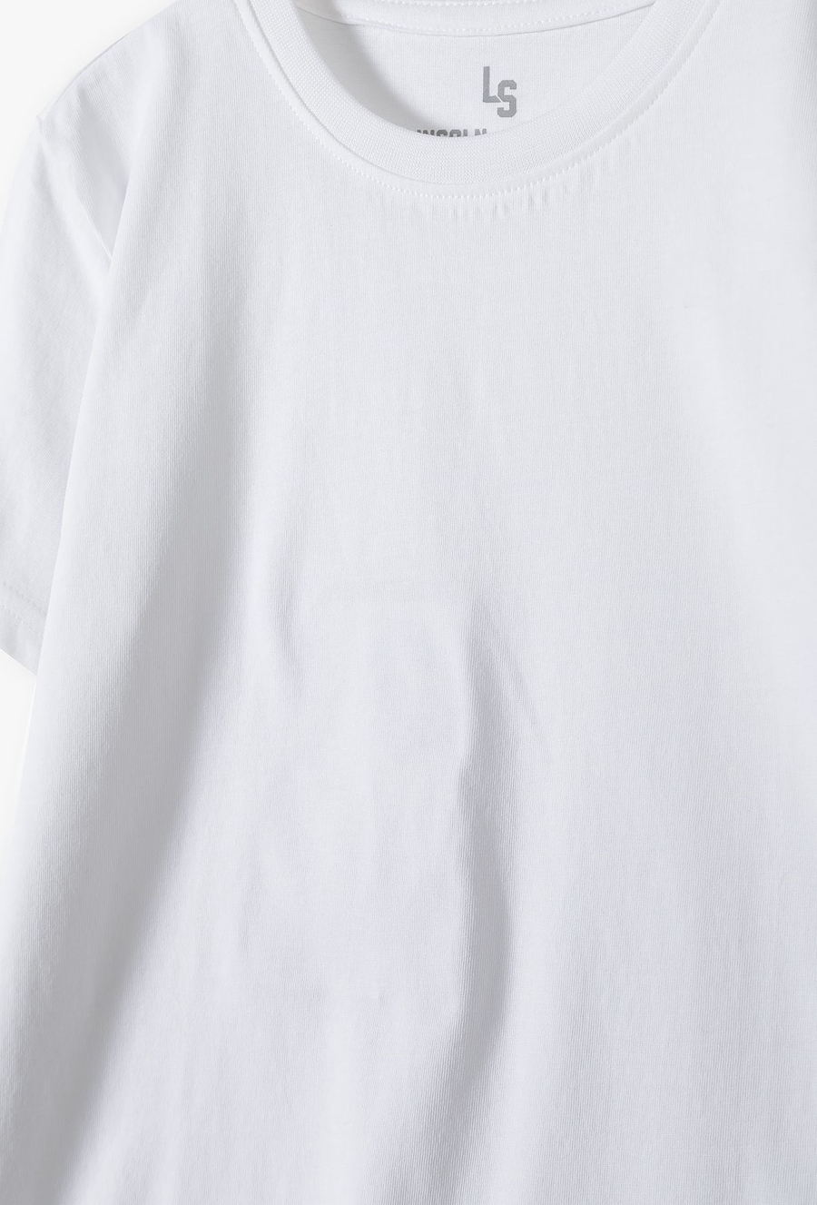 Komplet ubrań na w-f - granatowe szorty + biały t-shirt + worek