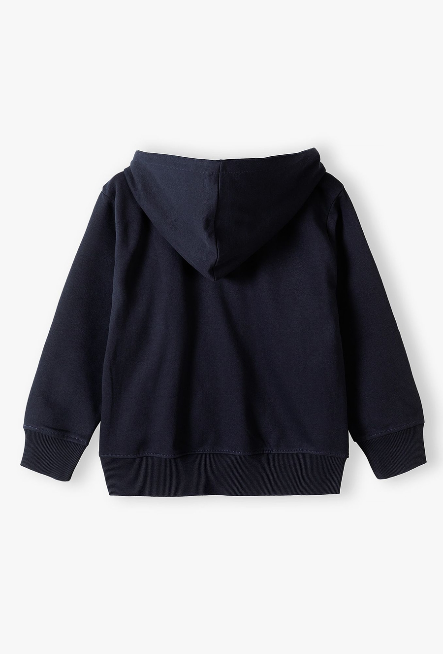 Granatowa bluza dresowa - basic - 510.15.