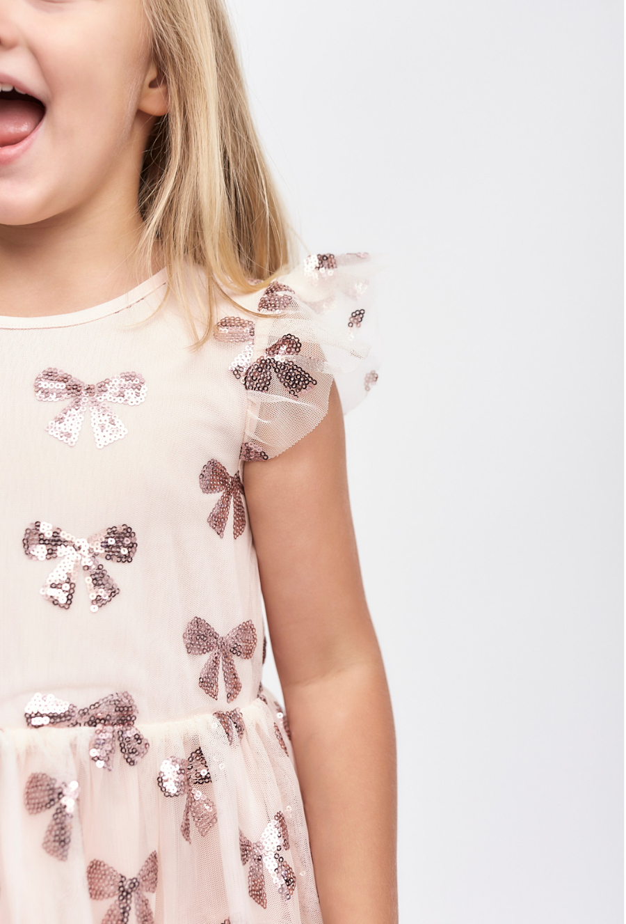 Różowa sukienka z ótkim rękawem - 510.15.