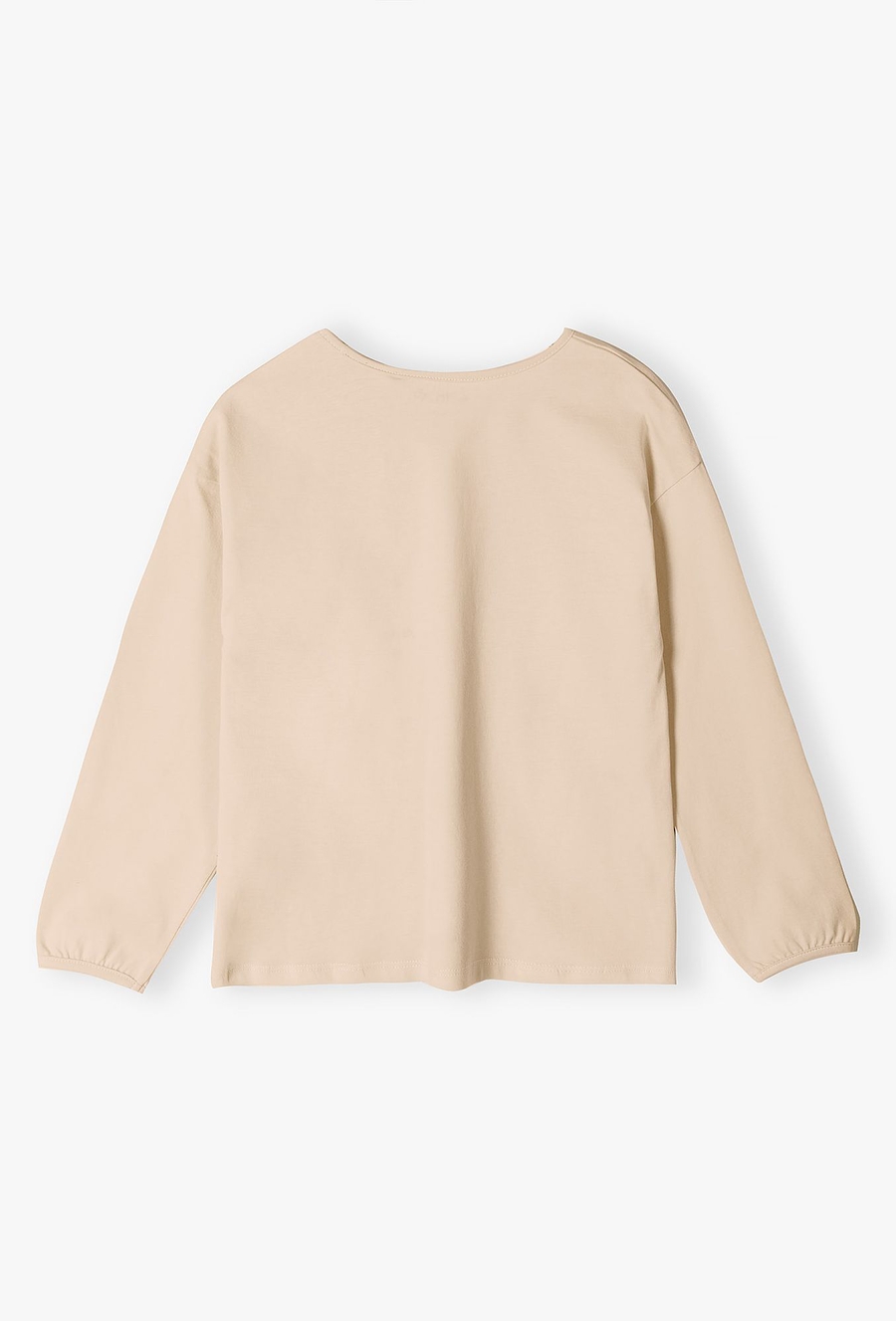 Bluzka dziewczęca bawełniana z kieszonką