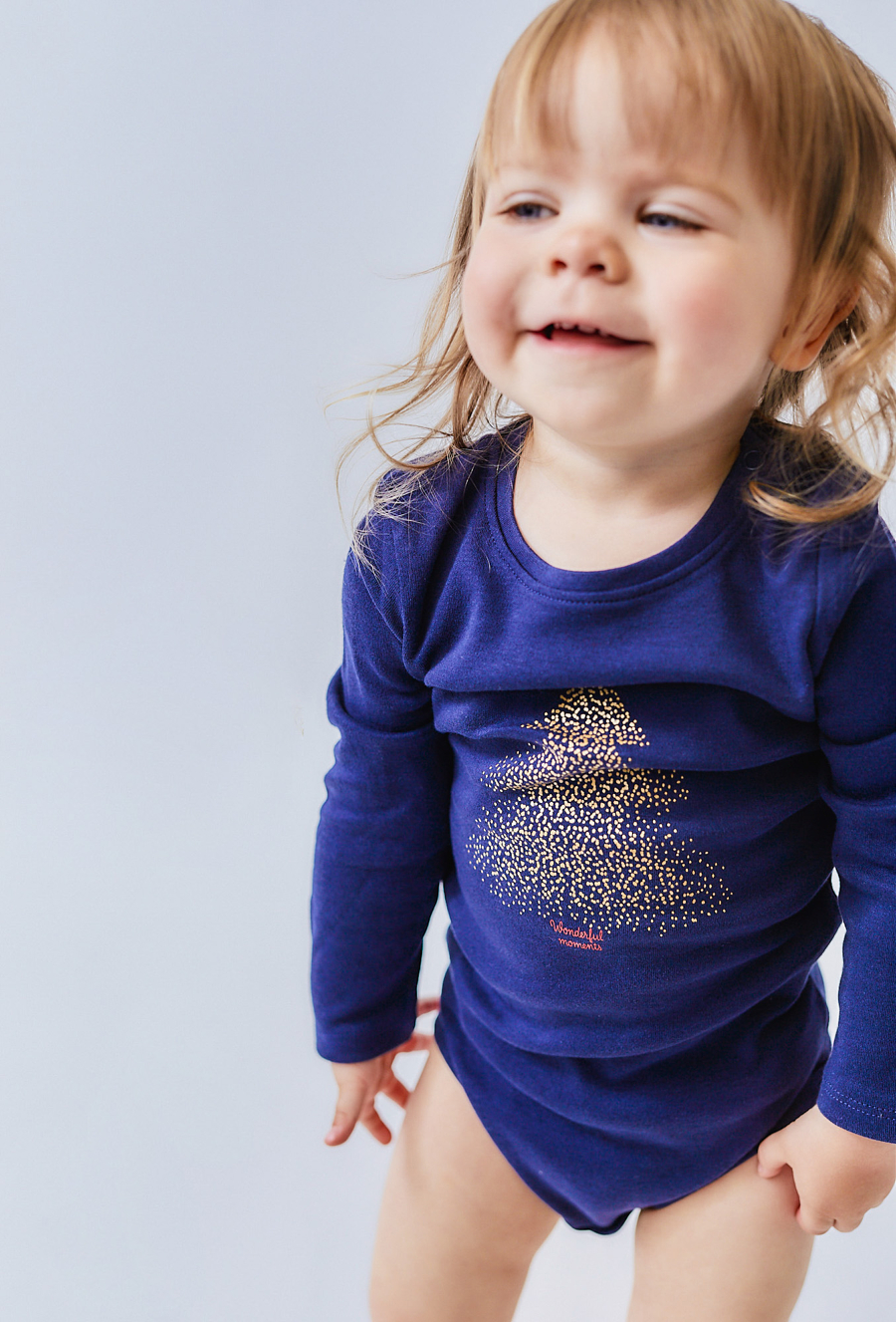 Świąteczne body dla niemowlaka