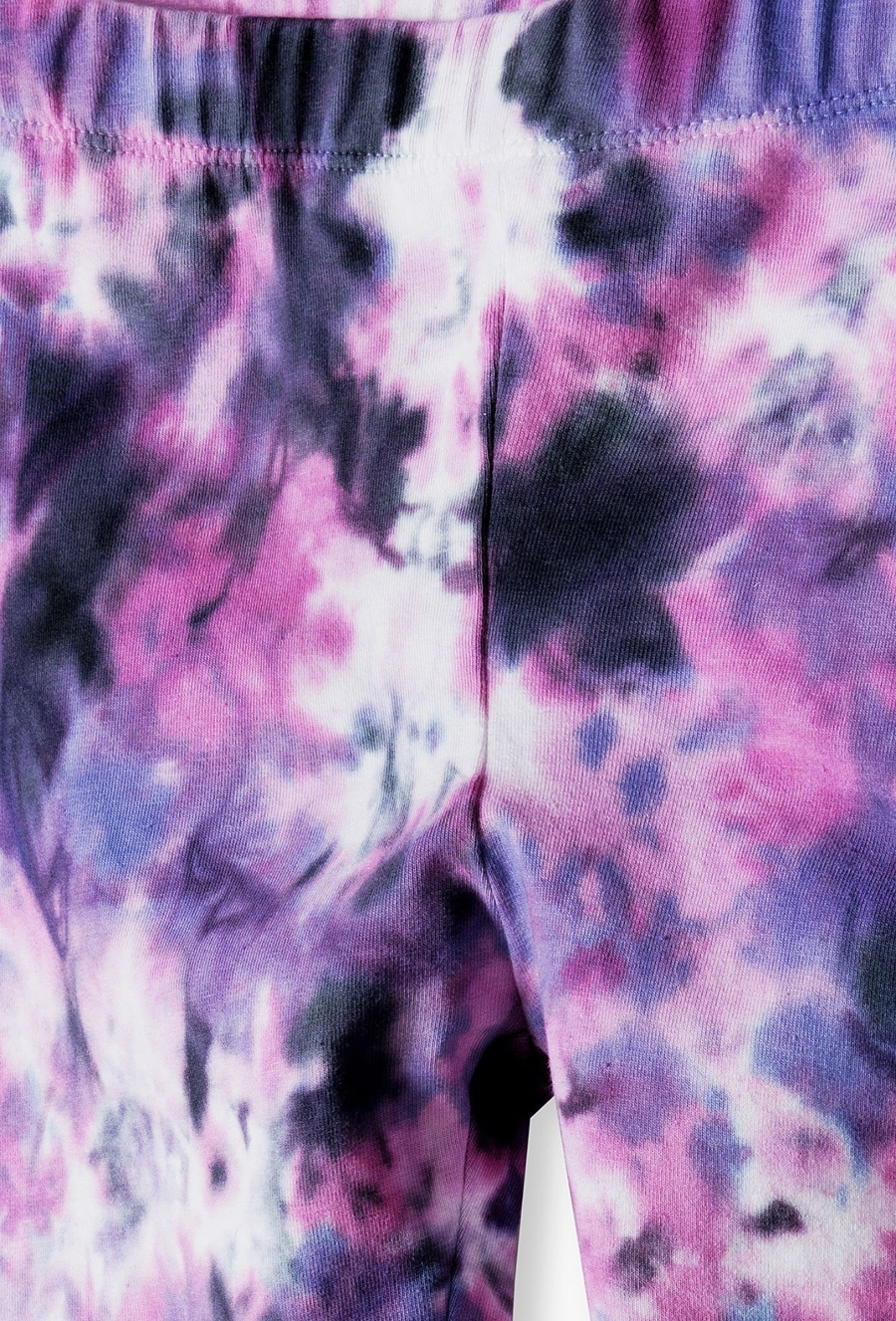 Wielokolorowe legginsy dziewczęce