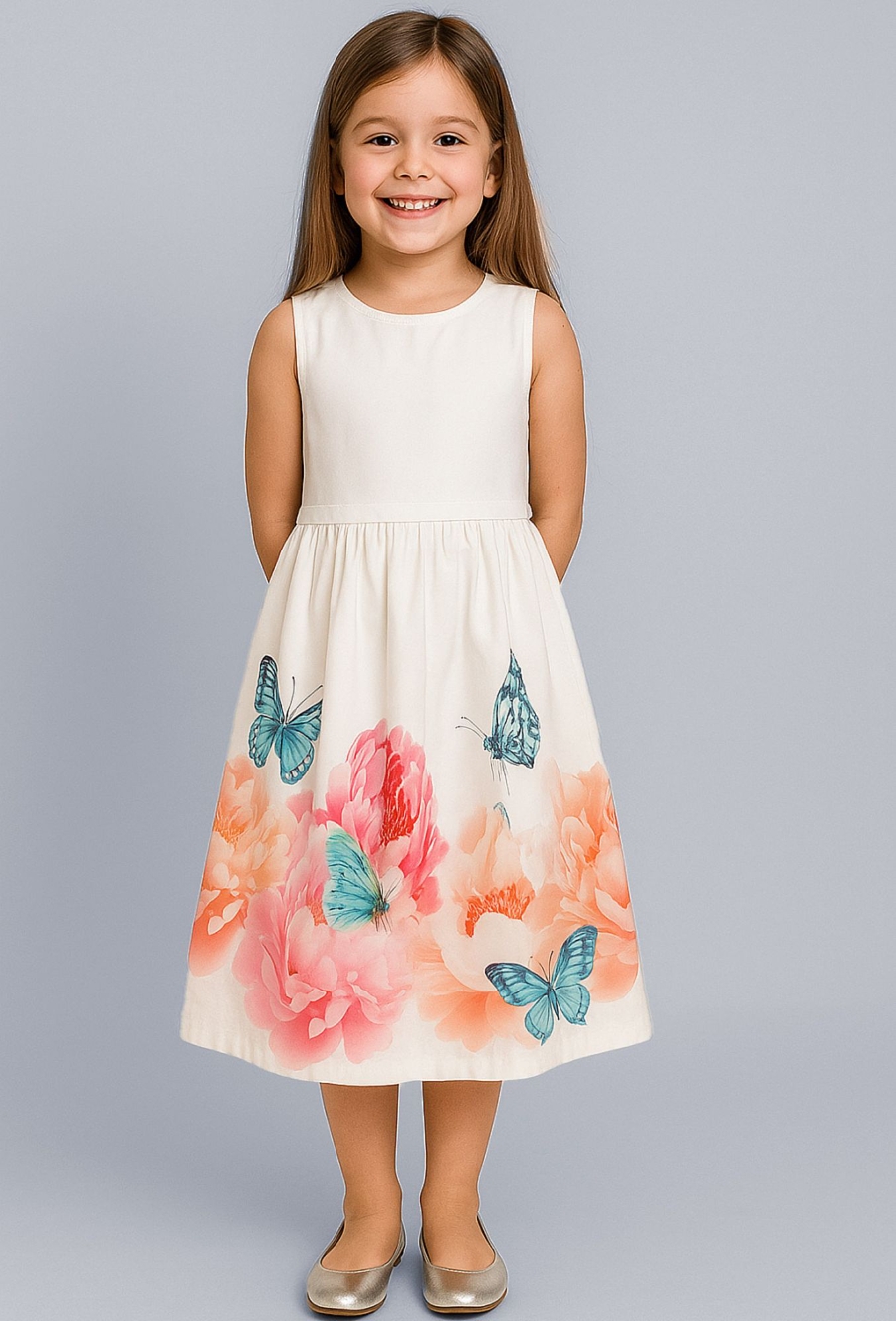 Sukienka bez rękawów