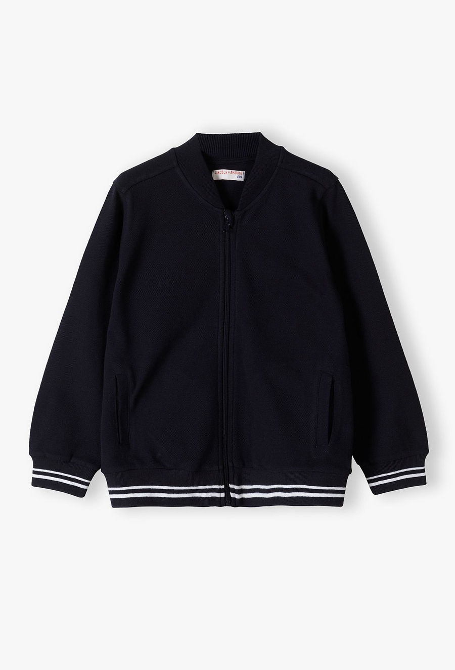 Granatowa bluza dresowa dla chłopca - Lincoln&Sharks