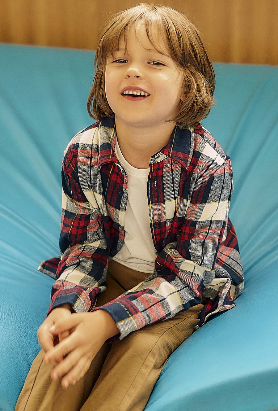 Flanelowa koszula w atę - 510.15.