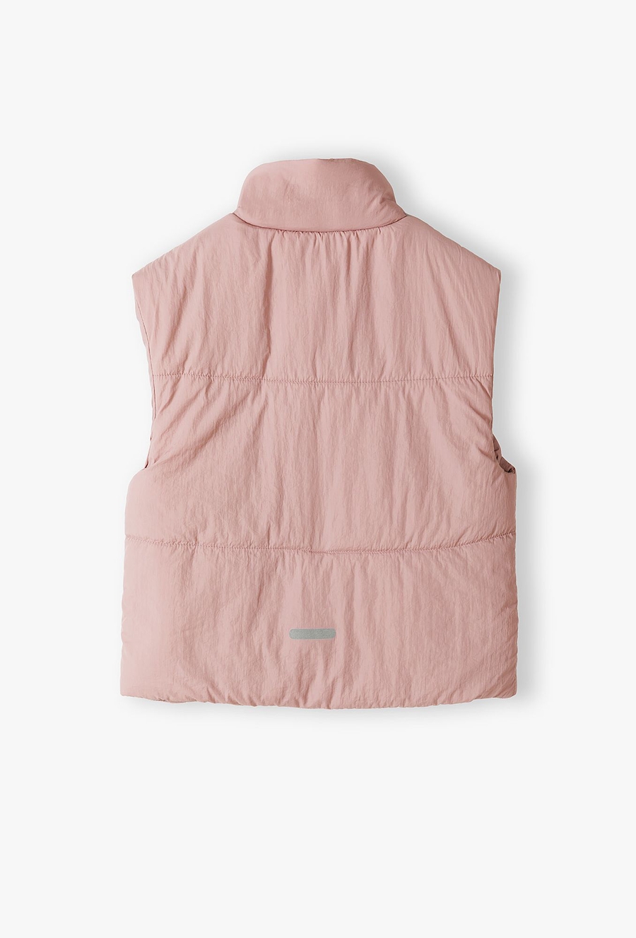 Różowy pikowany bezrękawnik dla dziewczynki - Lincoln&Sharks