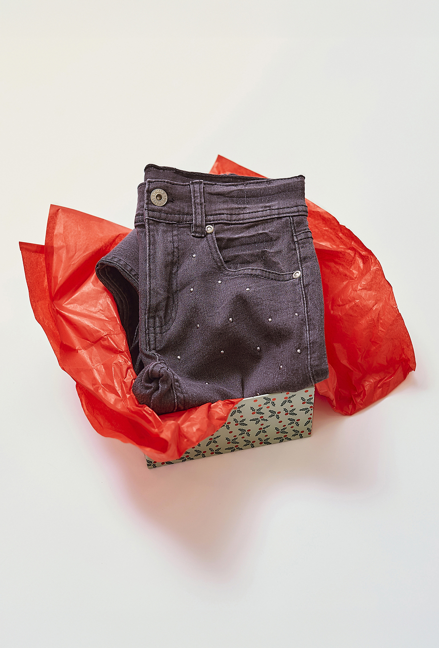 Jeansy dla dziewczynki - szare - bootcut