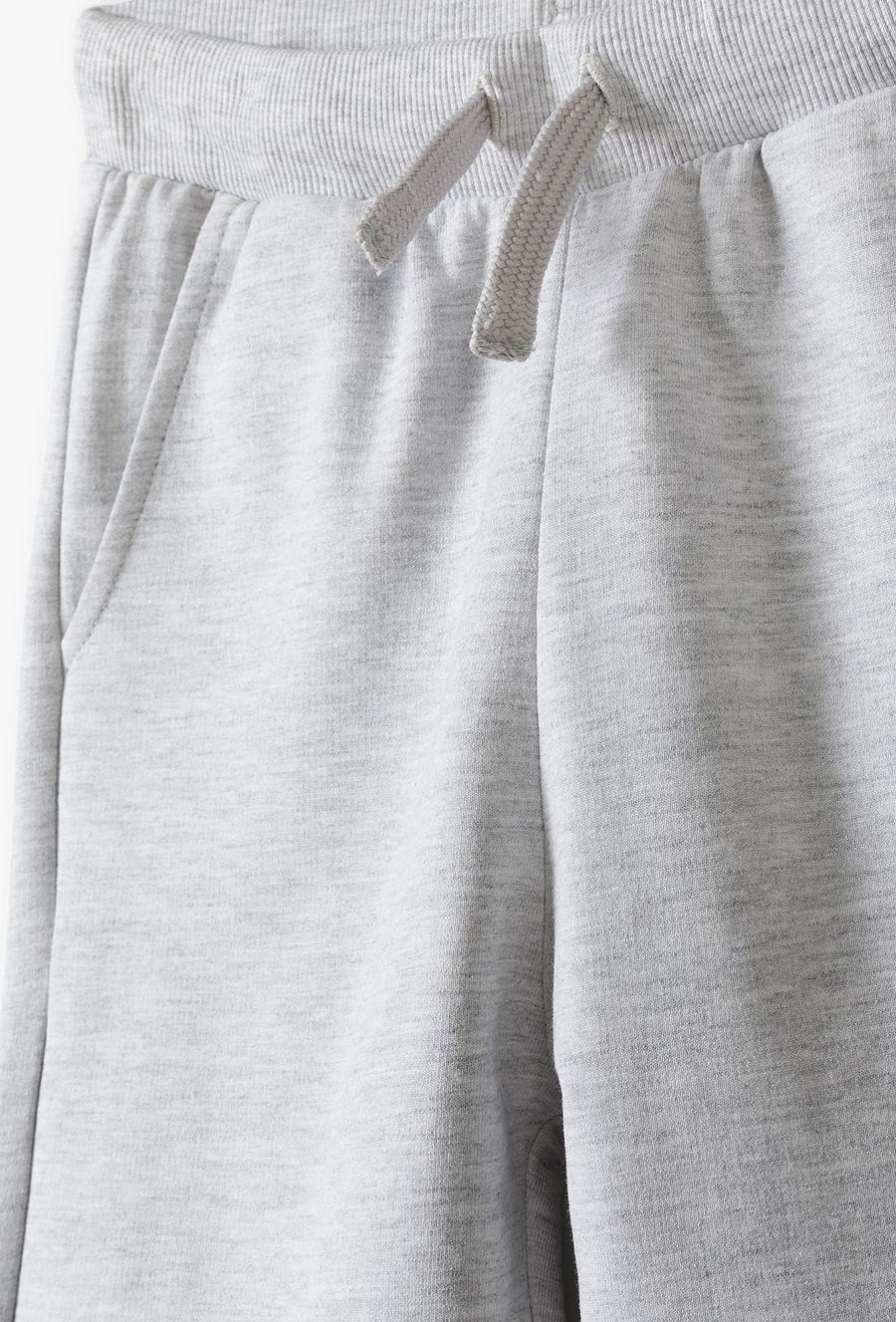 Szare dresowe spodnie - basic - 510.15.