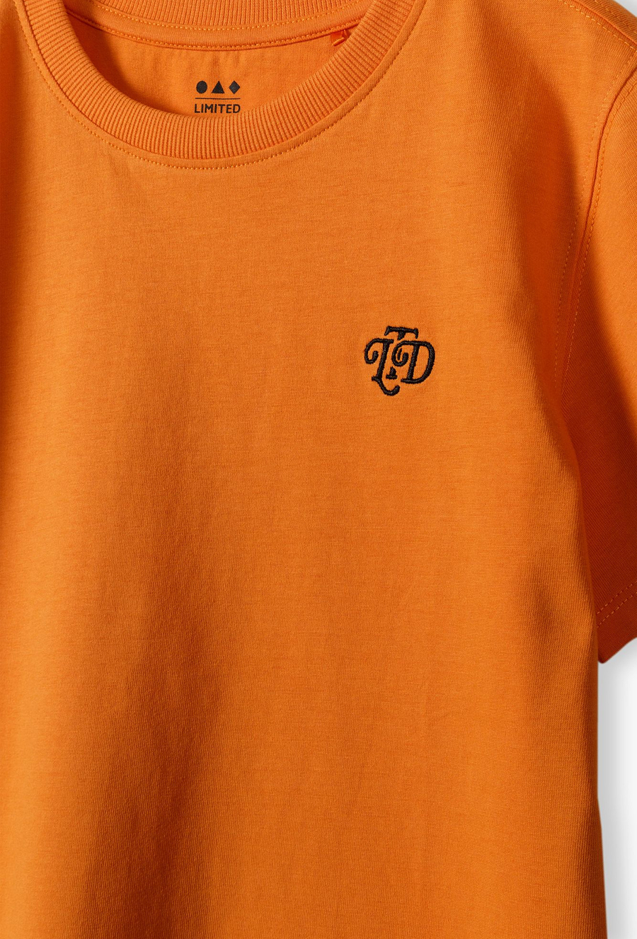 Pomarańczowy T-shirt dla chłopca