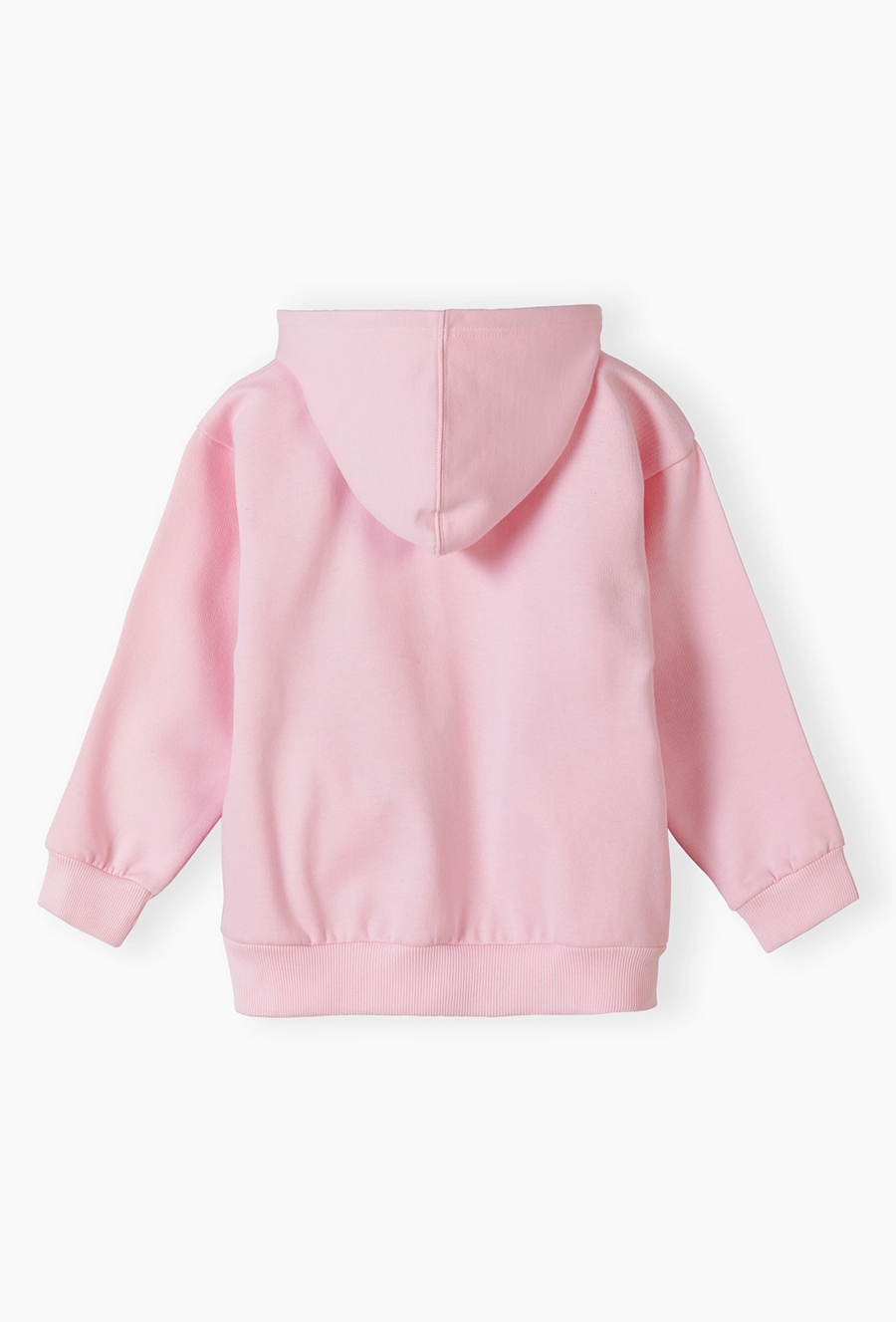 Bluza dresowa z kapturem OPTIMIST różowa