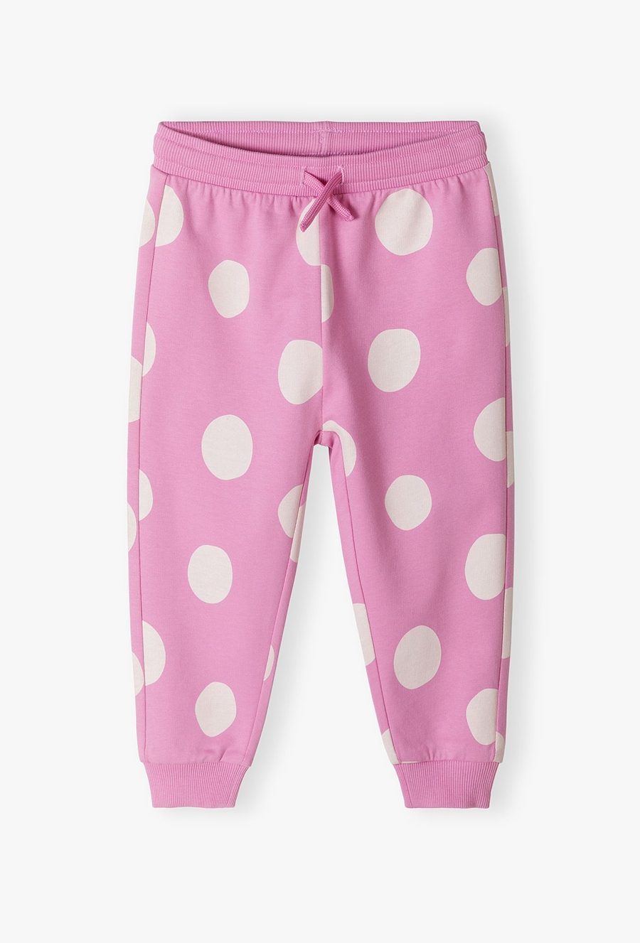Różowe spodnie dresowe w opki - 510.15.