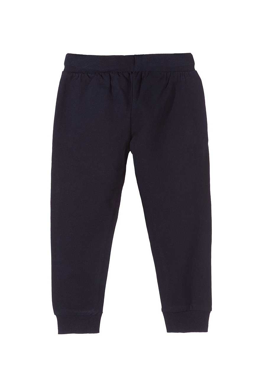 Granatowe spodnie dresowe dla dziewczynki