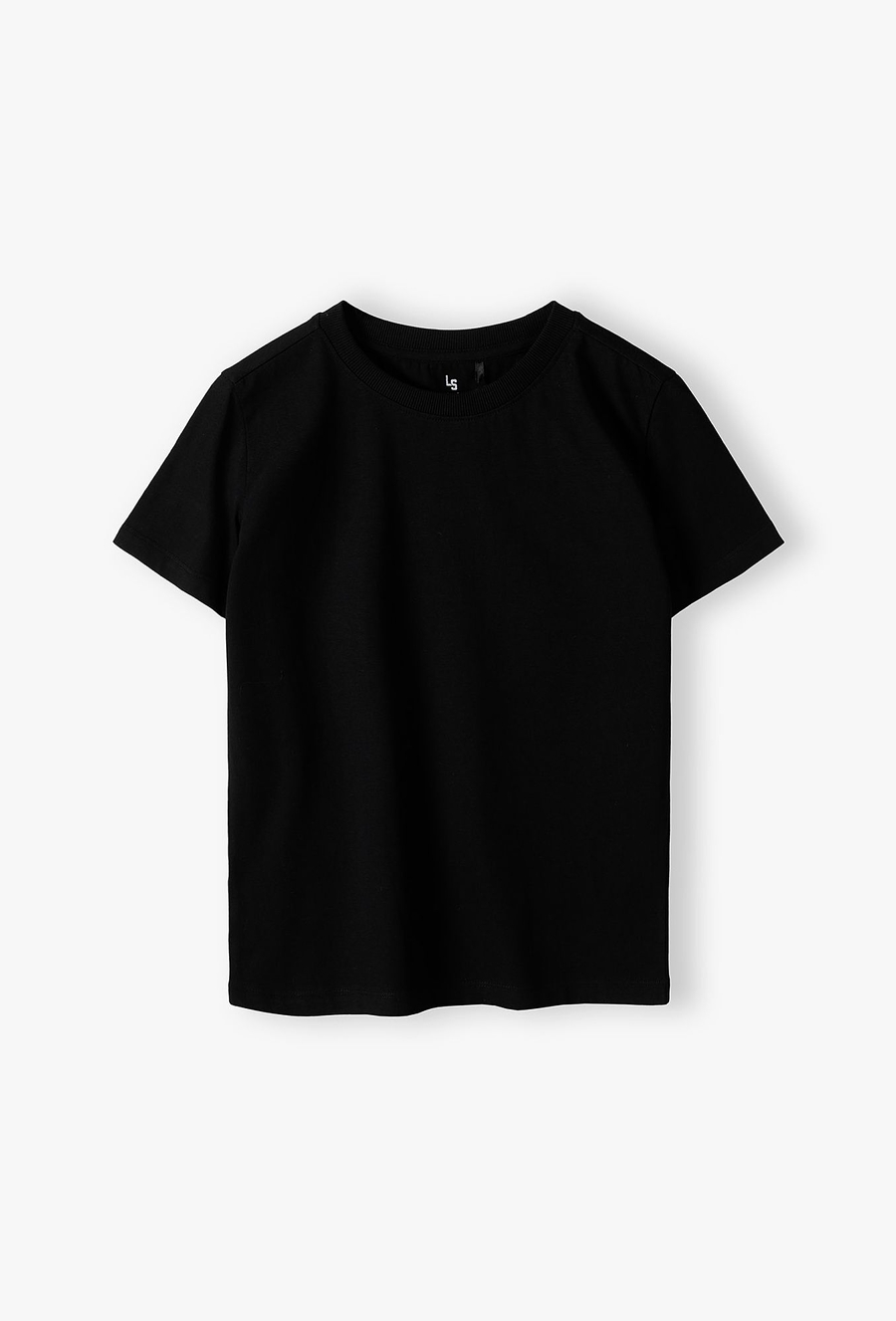 Czarny bawełniany - t-shirt - Basic - Lincoln&Sharks