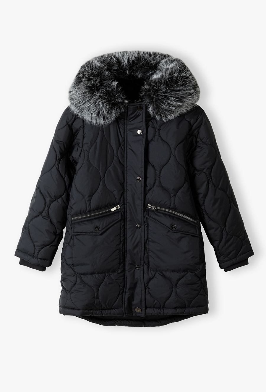 Kurtka zimowa dla dużej dziewczynki - 510.15.