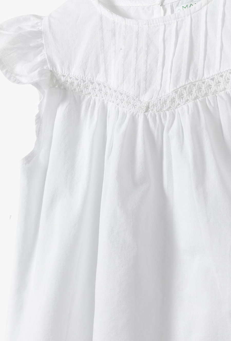 Biała elegancka bluzka dla dziewczynki - Max&Mia