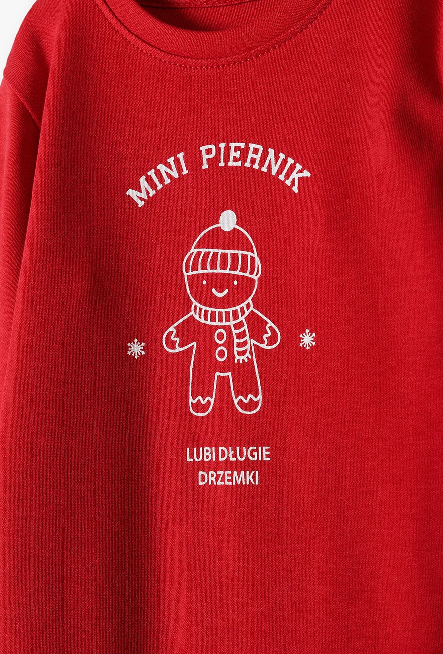 Body niemowlęce z napisem Mini piernik