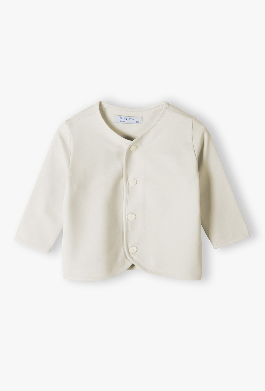Bluza niemowlęca bez kaptura - ecru - 510.15.