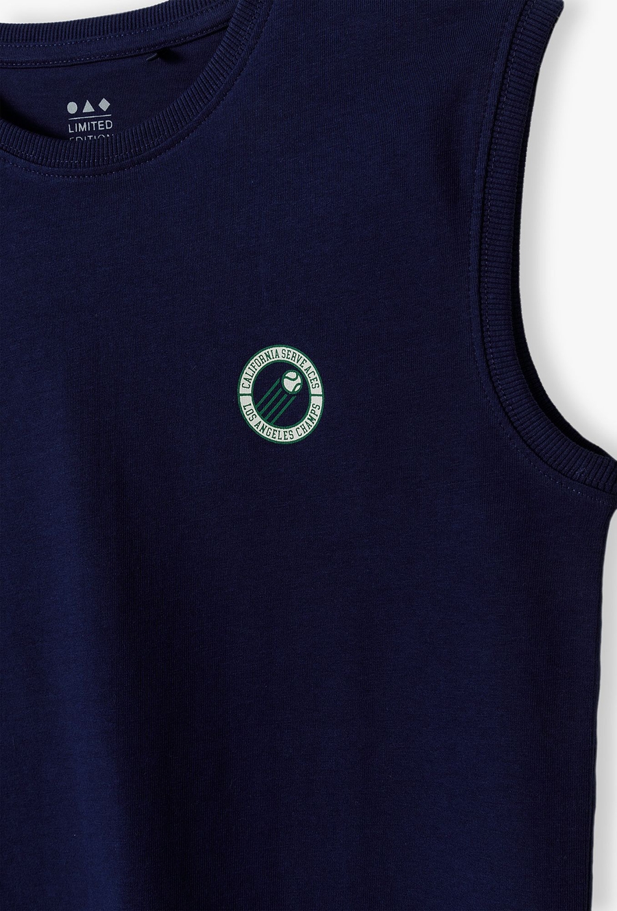 Bluzki na lato - biała i granatowa 2pak - Limited Edition