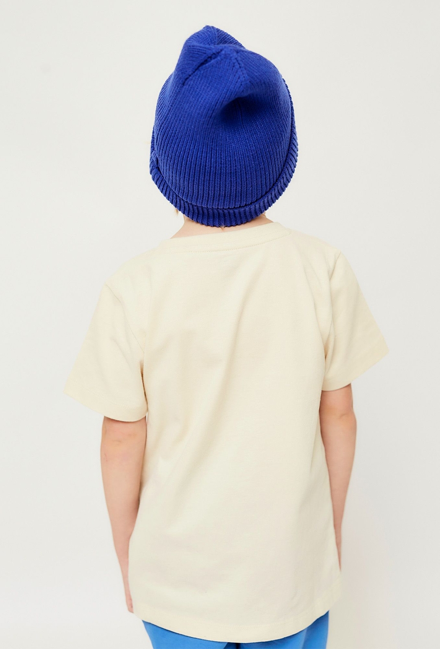 Koszulka henley - ecru