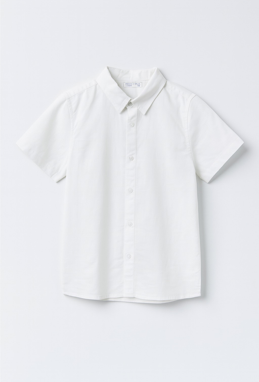 Chłopięca koszula z ótkim rękawem – klasyczna biała