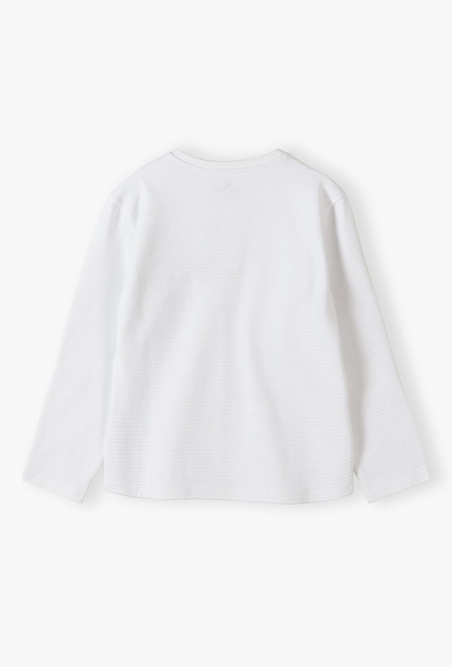 Biała bluzka chłopięca z długim rękawem - Lincoln&Sharks