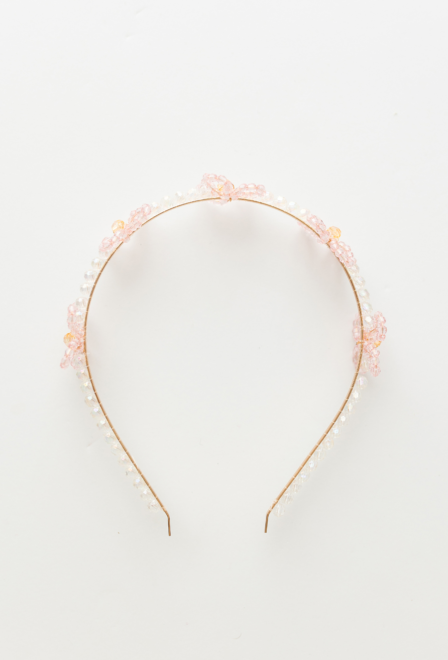 Opaska do włosów z kwiatkami dla dziewczynki