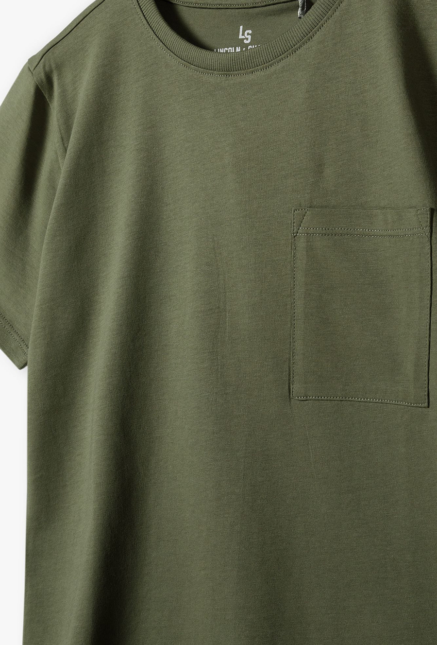 Zielony t-shirt dla chłopca - Lincoln&Sharks