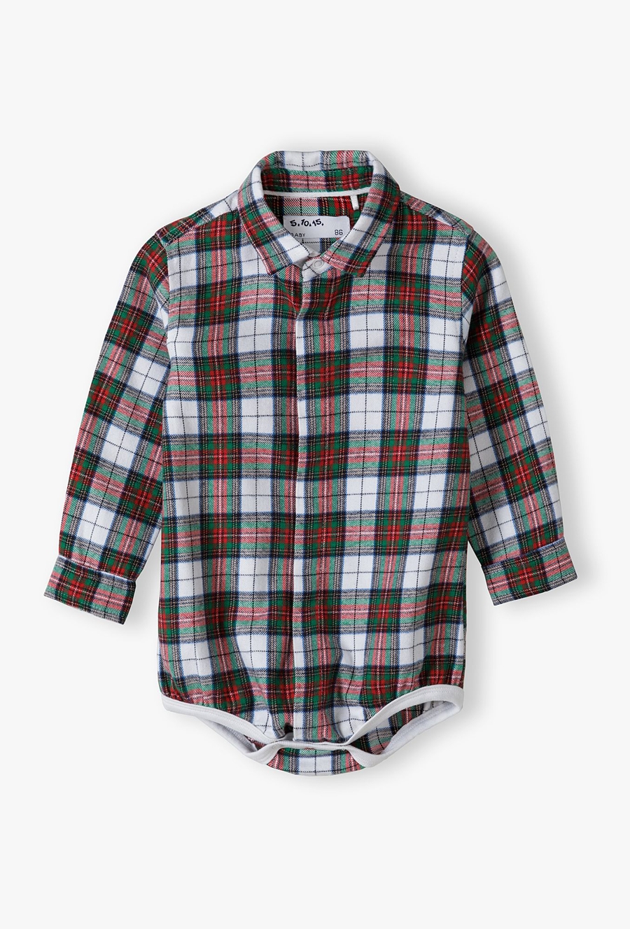 Bawełniane body w atkę - FAMILY CONCEPT