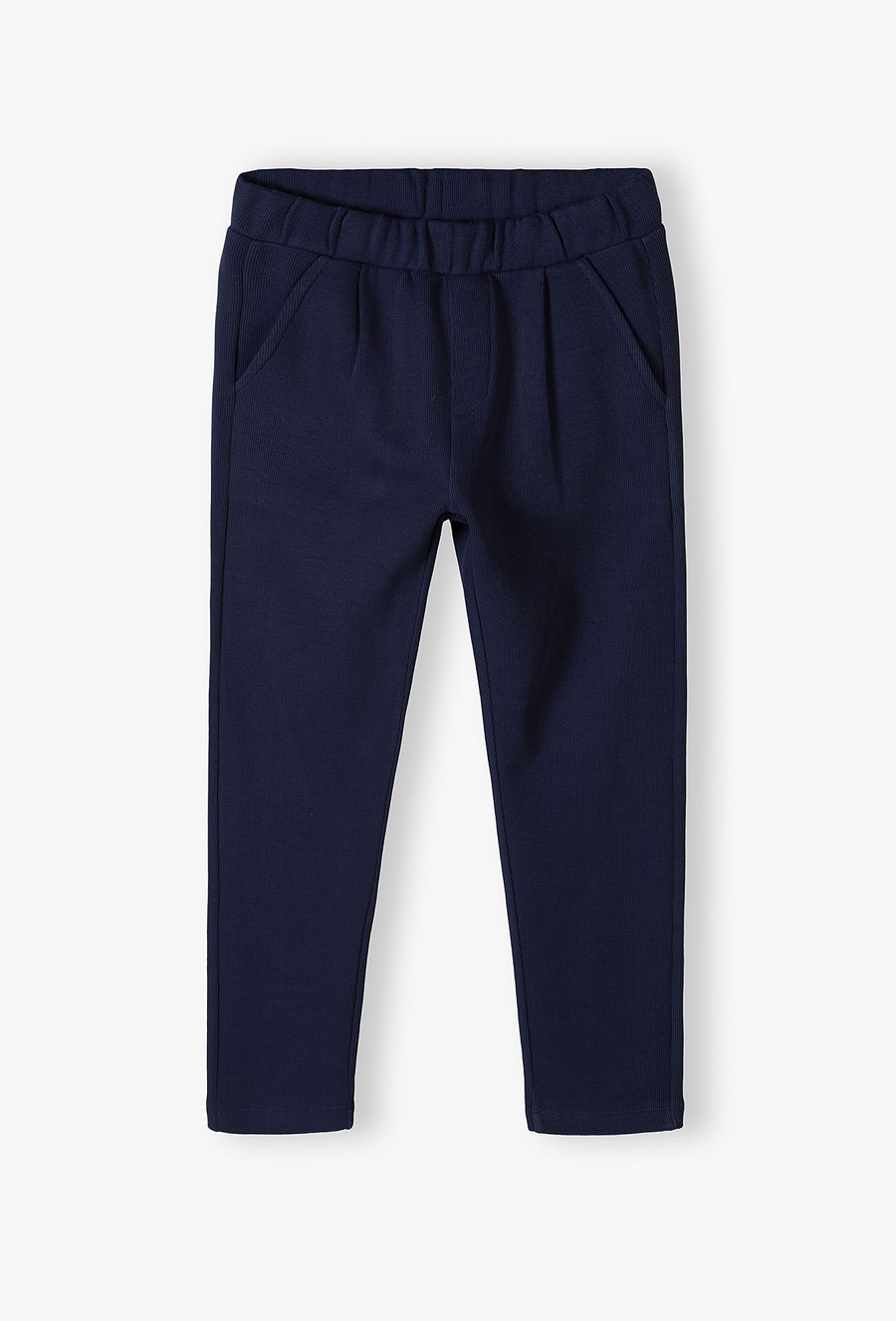 Granatowe spodnie dresowe