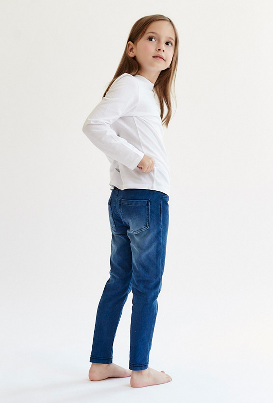 Spodnie jeansowe dla dziewczynki
