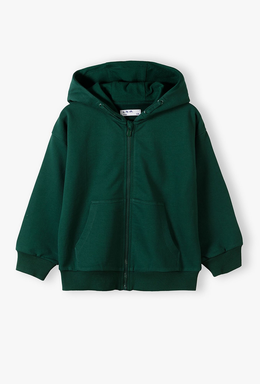 Zielona bluza dresowa dla chłopca - 510.15.