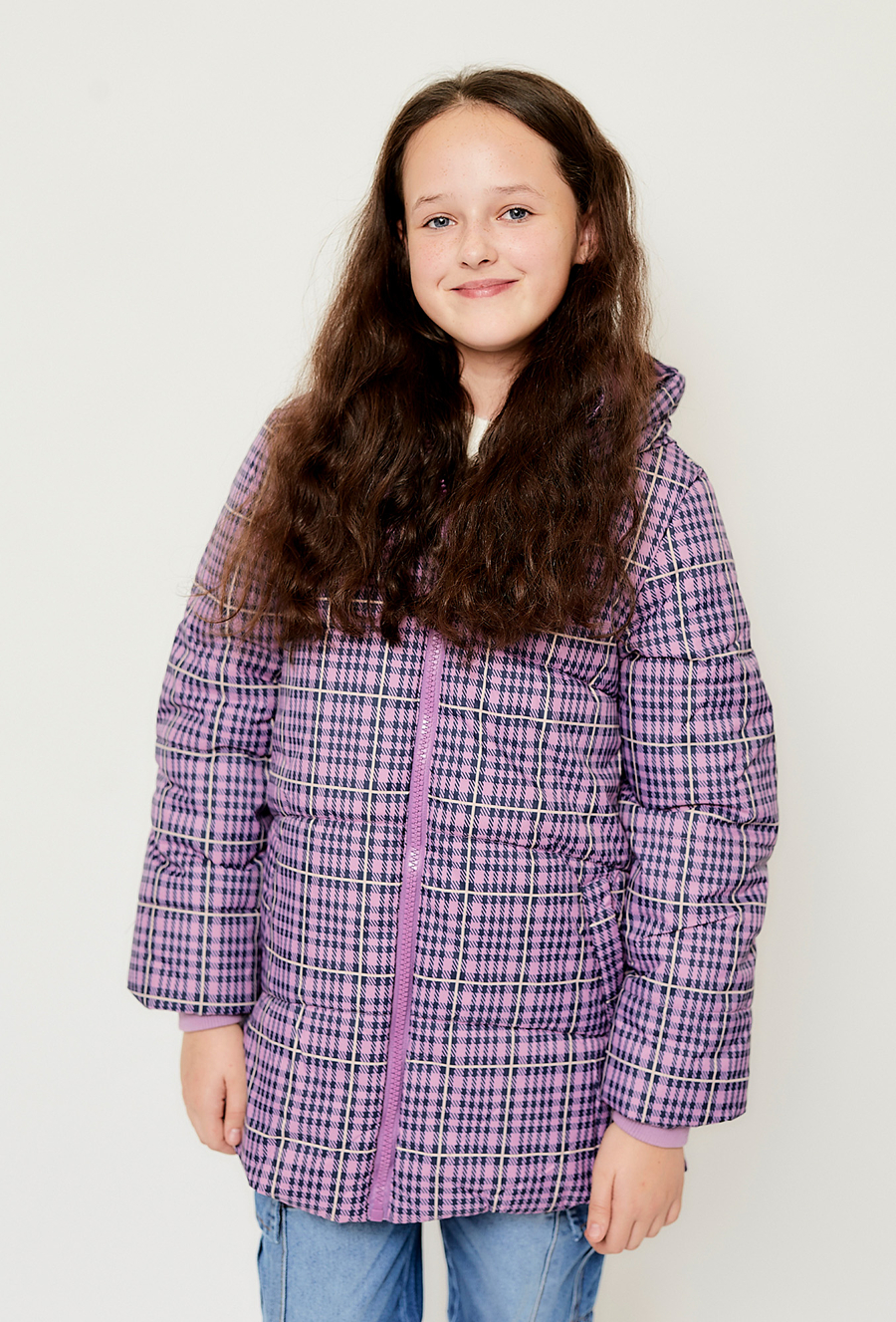 Kurtka ocieplana dla dużej dziewczynki - 510.15.