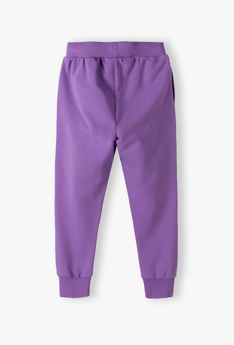 Fioletowe spodnie dresowe dla dziewczynki - Lincoln&Sharks