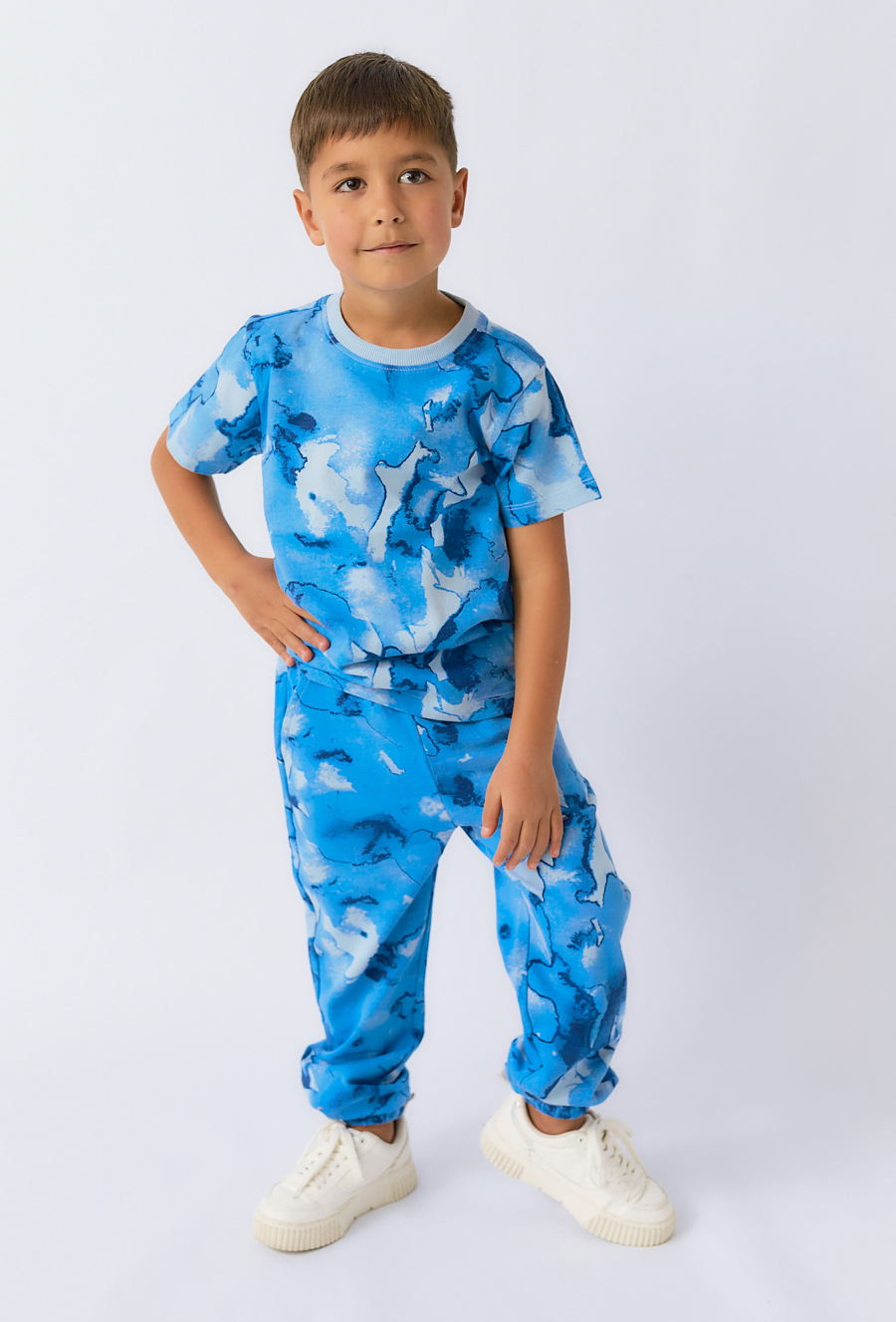 Koszulka chłopięca tie-dye