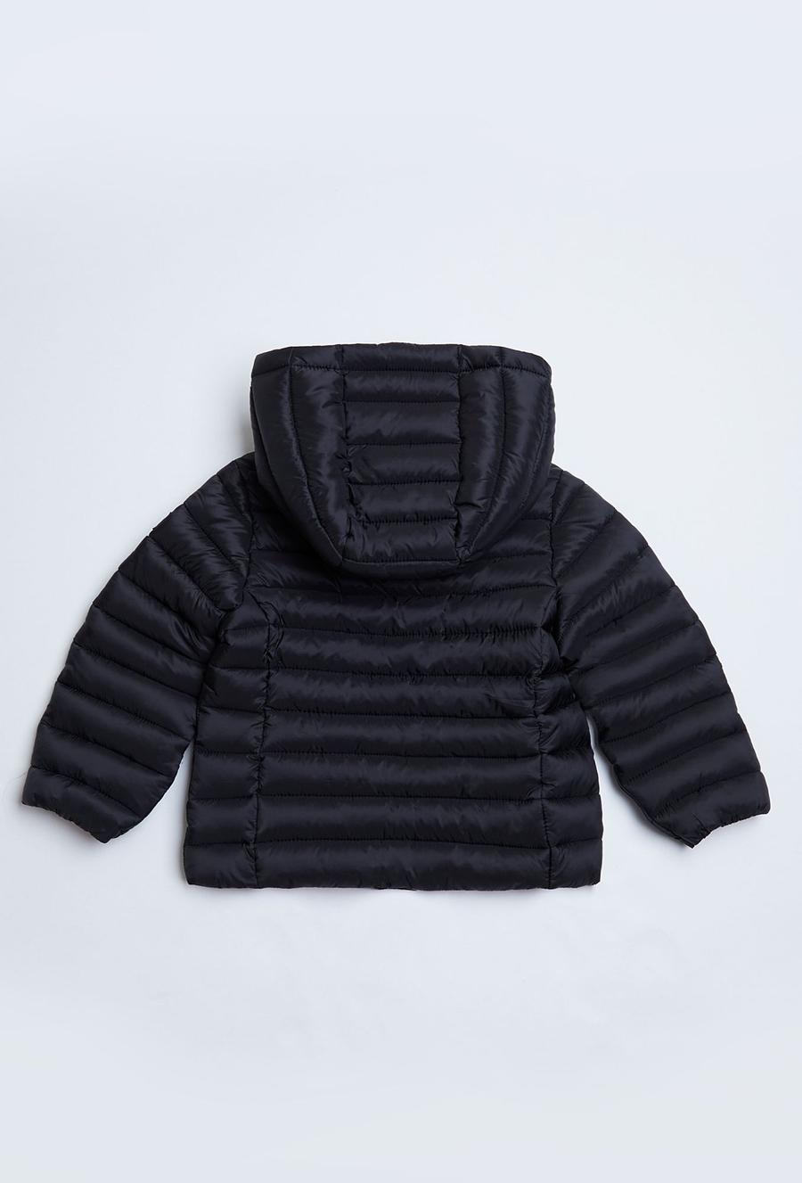 Czarna pikowana. lekka kurtka przejściowa dla dziewczynki