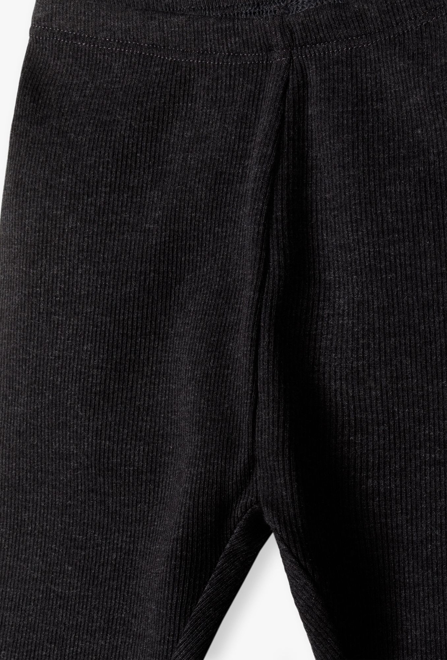 Grafitowe leginsy niemowlęce w prążki - 510.15.