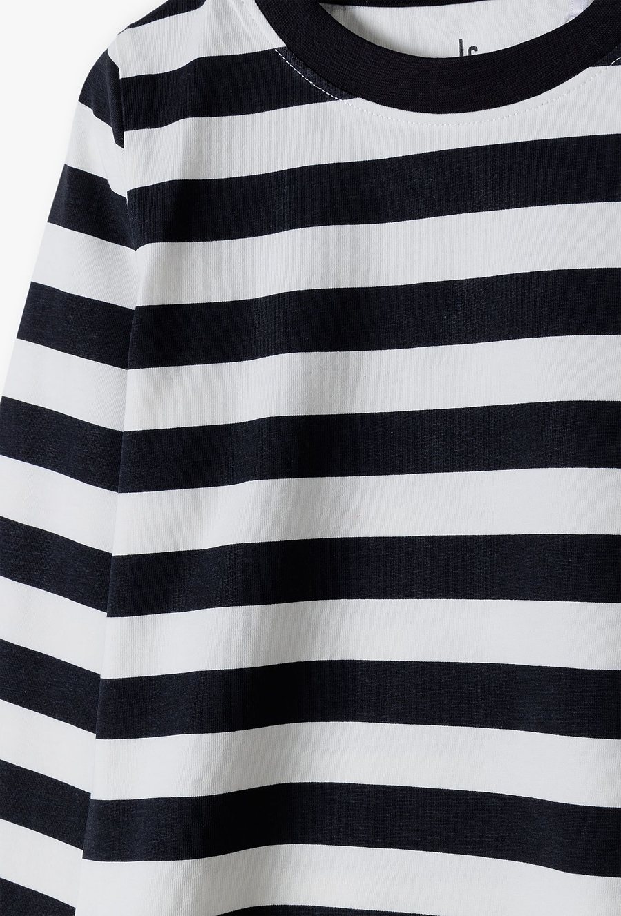 Bawełniana bluzka dziewczęca w paski - top