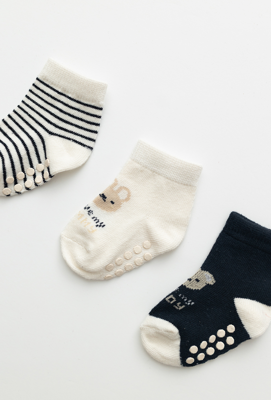Skarpetki niemowlęce 3-pak z ABS