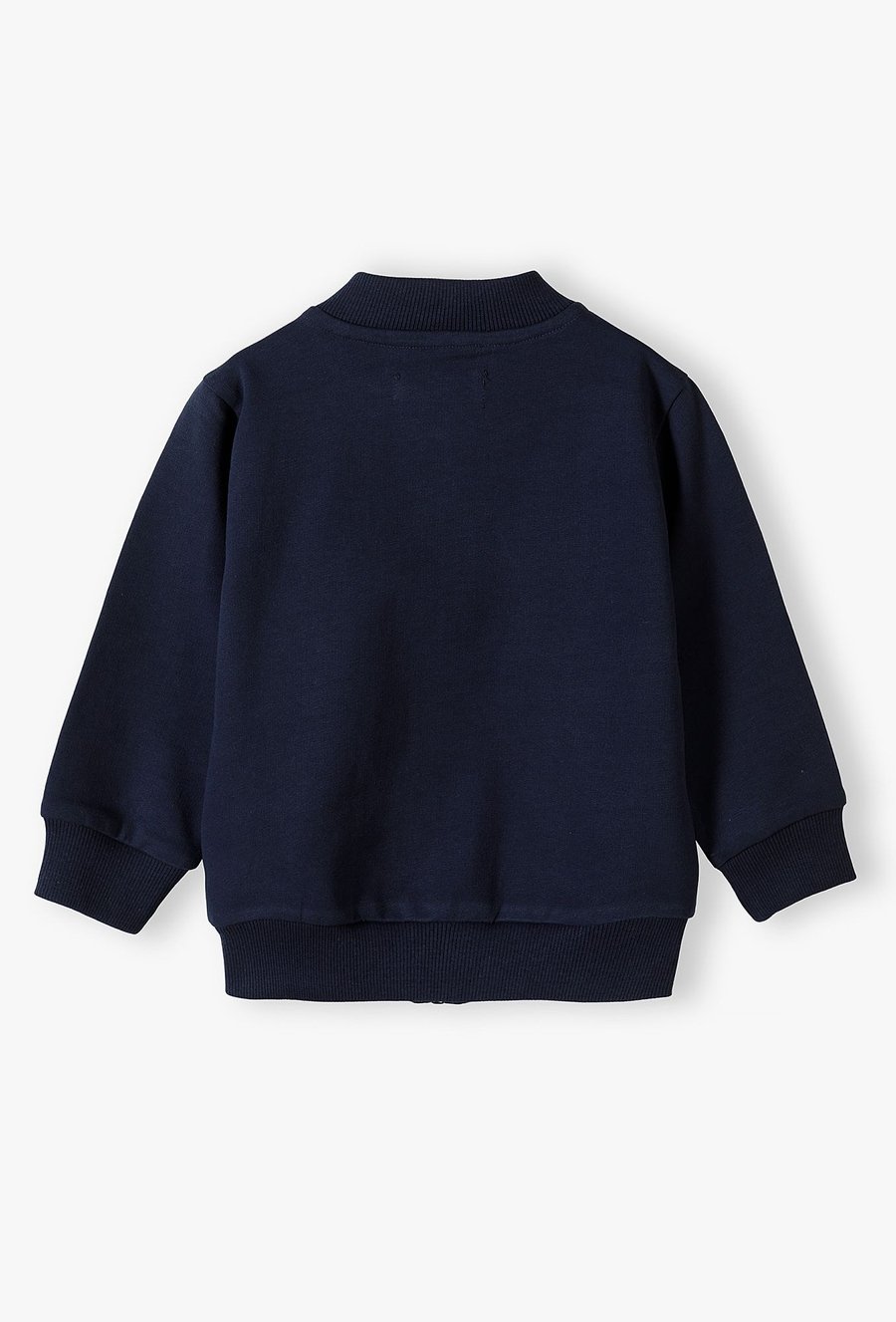 Granatowa rozpinana bluza dresowa dla niemowlaka - 5.10.15.