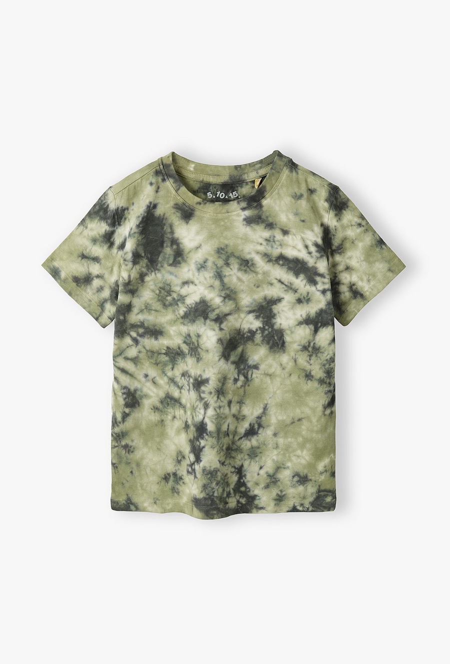 T-shirt dla chłopca - zielony kamuflage - 510.15.