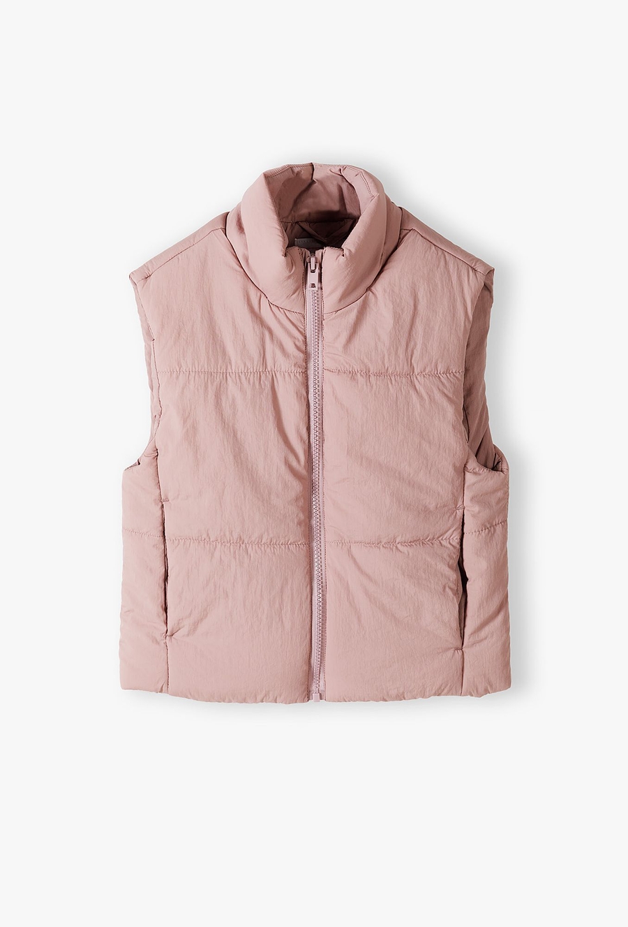 Różowy pikowany bezrękawnik dla dziewczynki - Lincoln&Sharks