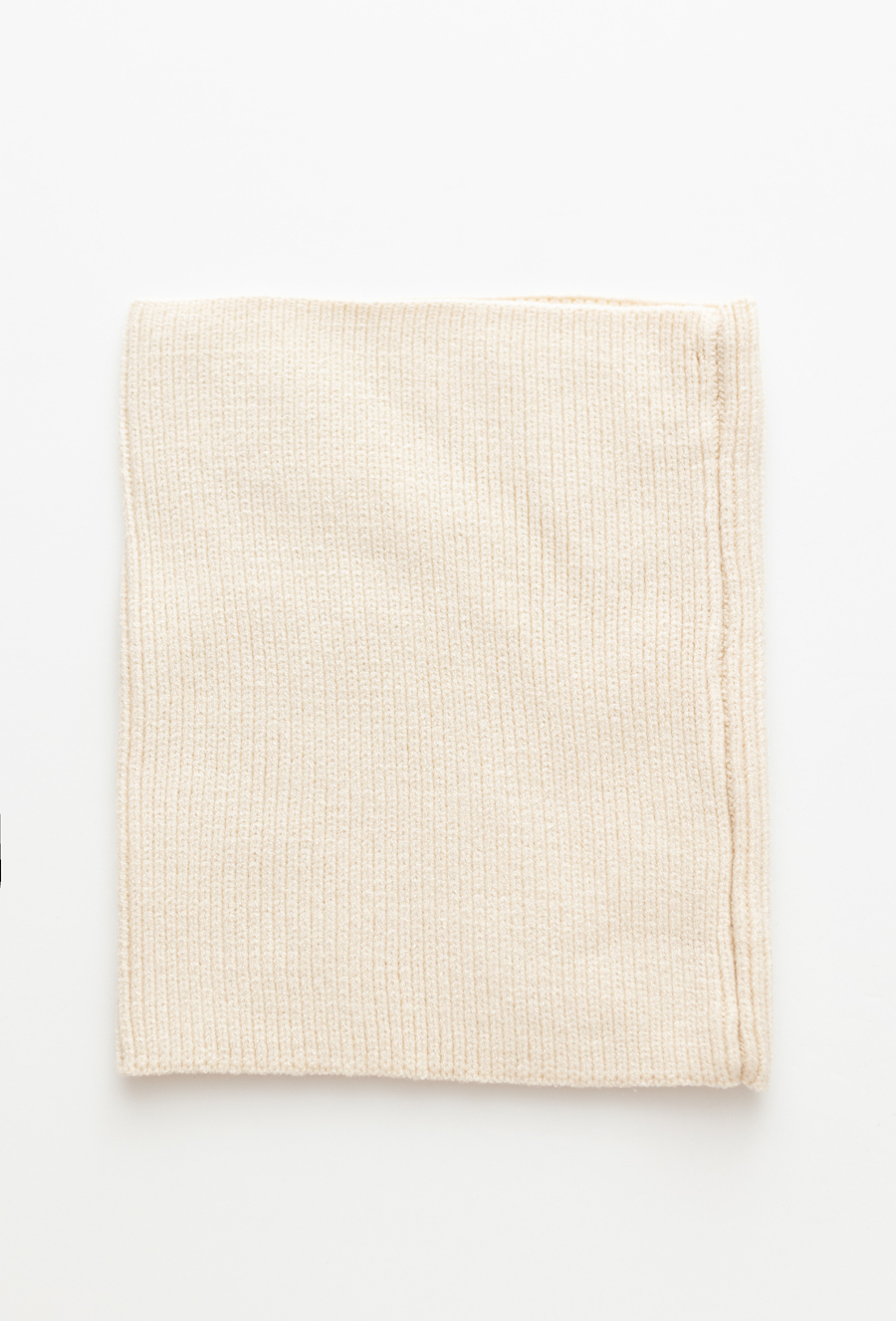 Cienki dziecięcy komin - ecru