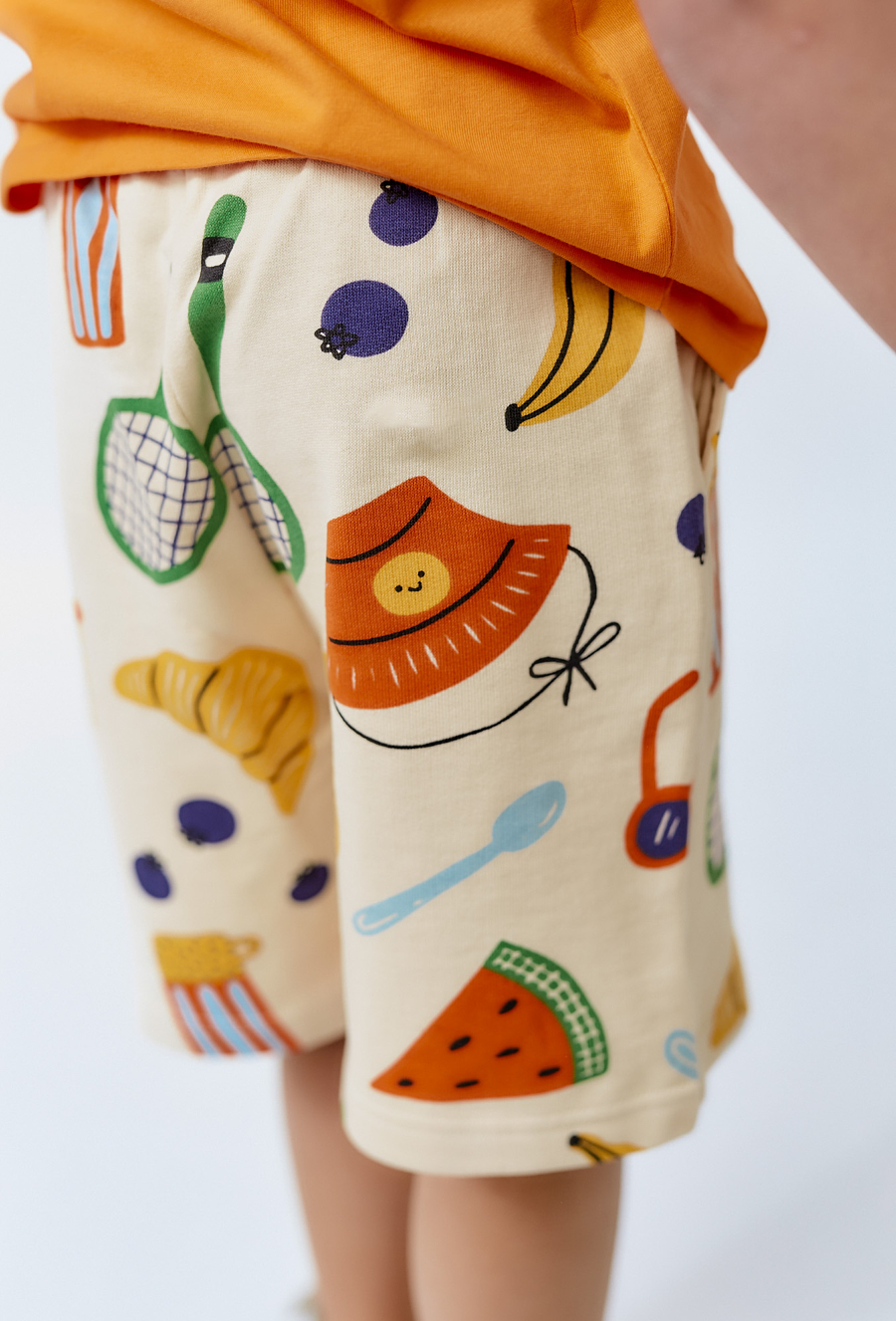 Szorty chłopięce z nadrukiem