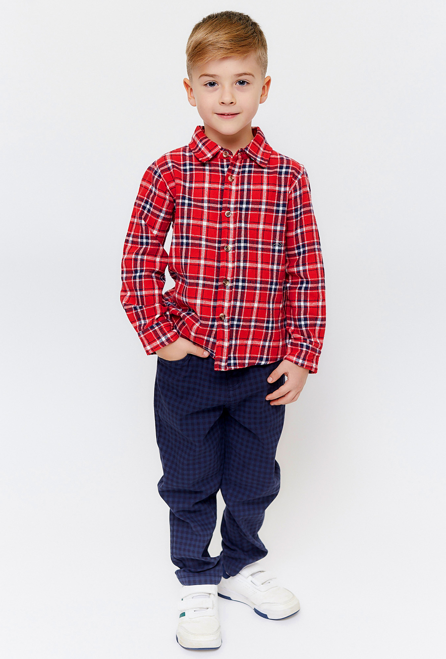 Koszula rozpinana w atę z długim rękawem