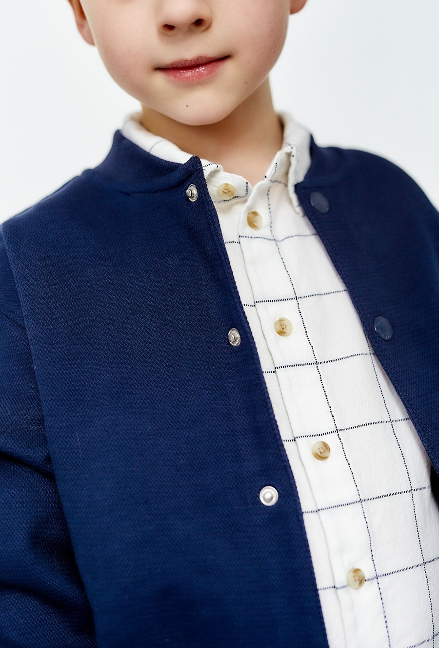 Bluza chłopięca zapinana na napy